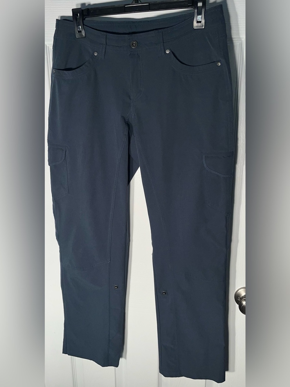 Kuhl Freeflex Roll Up Pants Women’s Size 8 Blue Stretch Gorpcore Granola